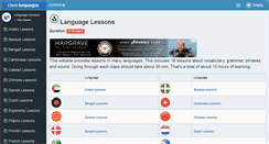 Desktop Screenshot of ilovelanguages.org